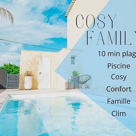 Cosyfamily Piscine -Wifi- Neuf-Famille -15Min Plage - Top Pros Servicesconciergerie Pérols Dış mekan fotoğraf